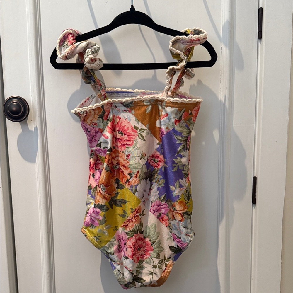 Zimmermann Floral Kids Swim One Piece - Multicolor - Picture 2 of 2